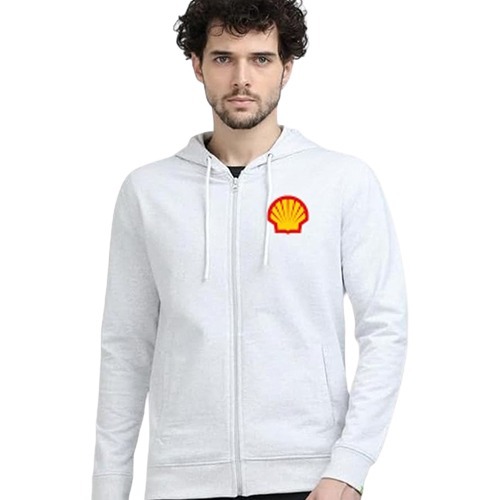 White Corporate Hoodie
