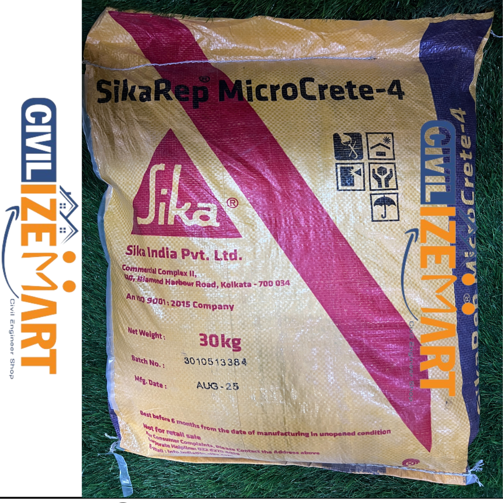 Sika Structural Repair Mortar - Application: Sealing Active Water Leakage In Concrete