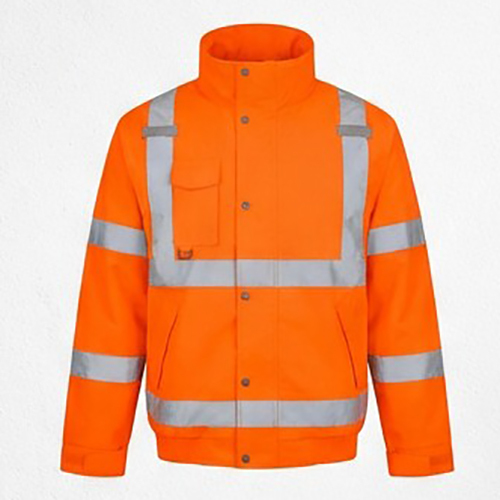 High VIS Orange Safety Jacket