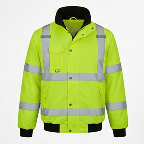 High VIS Lime Safety Jacket