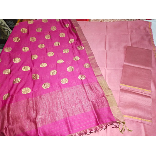 Traditional 3 Piece Marsidi Silk Fabric Suit Kurta Dupatta