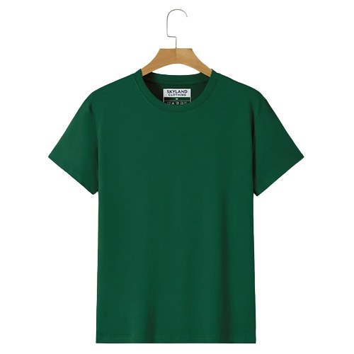 Green Round Neck T Shirt
