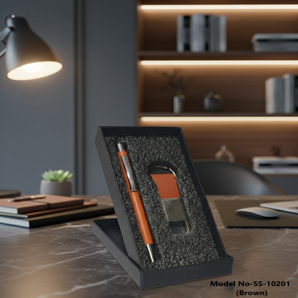 Combo Gift Set With Pen Keychain (SS-10201)