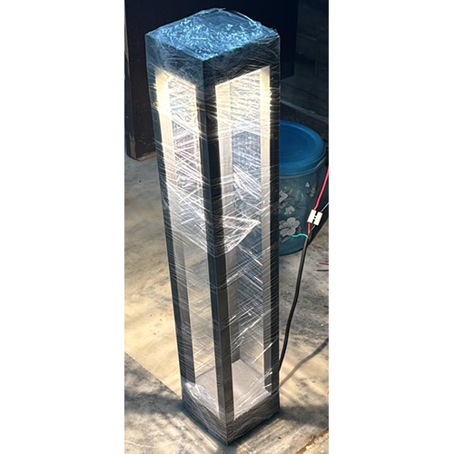 Led Square Bollard Light - Application: Outdoor