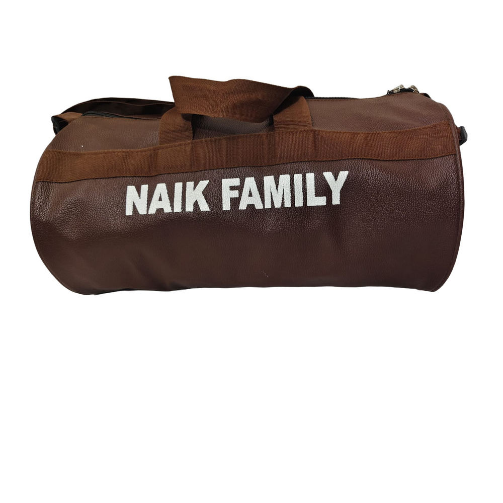 Dark Gym Bag - Color: Brown