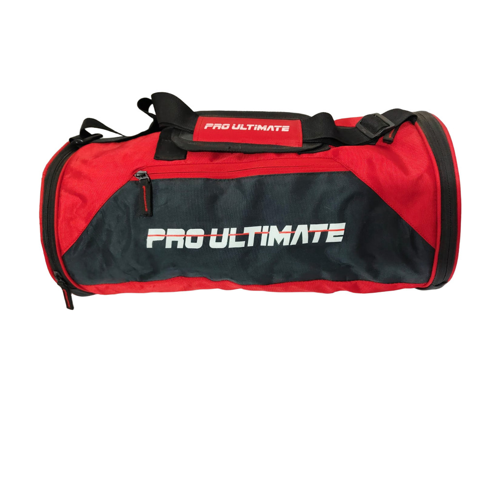 Red And Black Customized Gym Bag