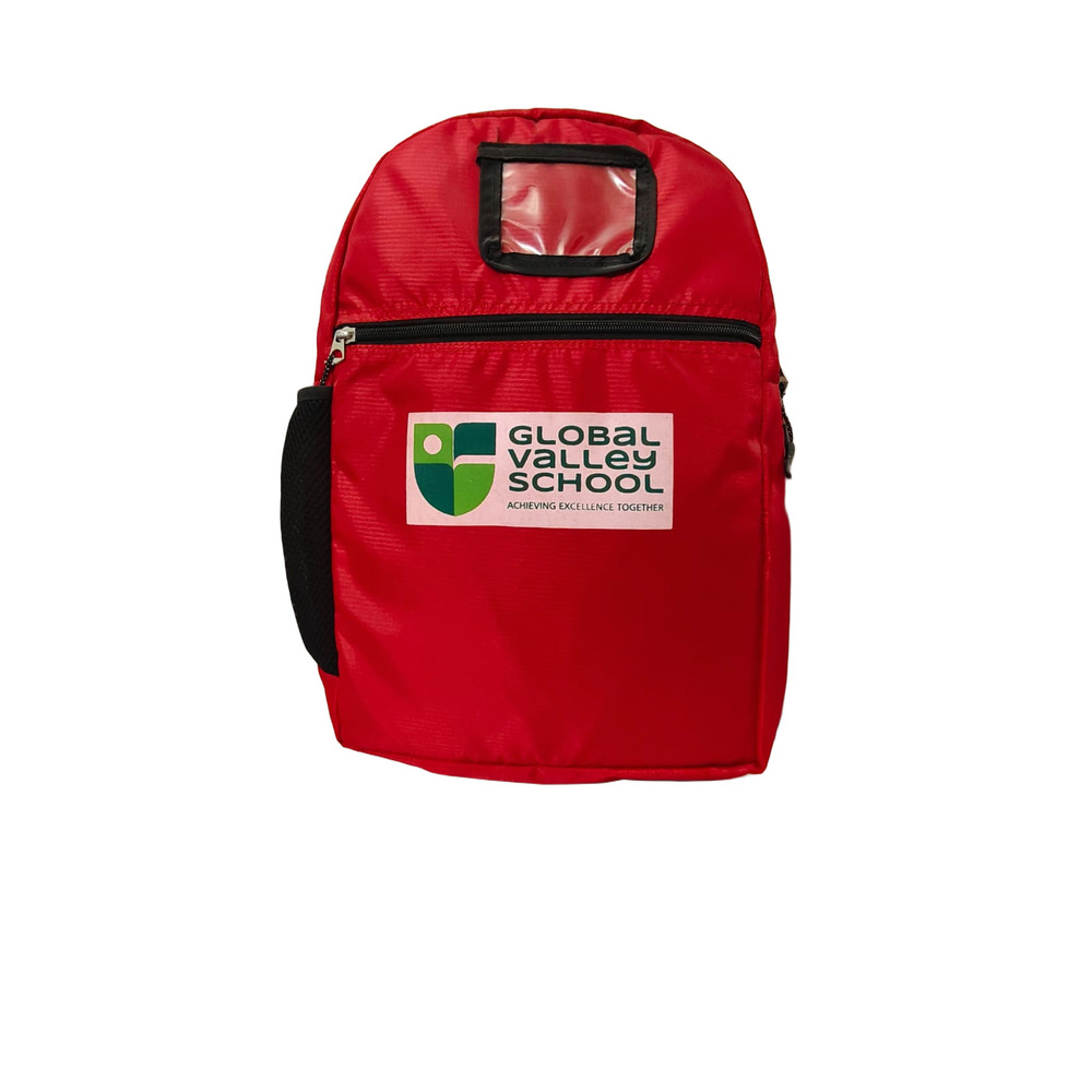 Red Kids School Bag