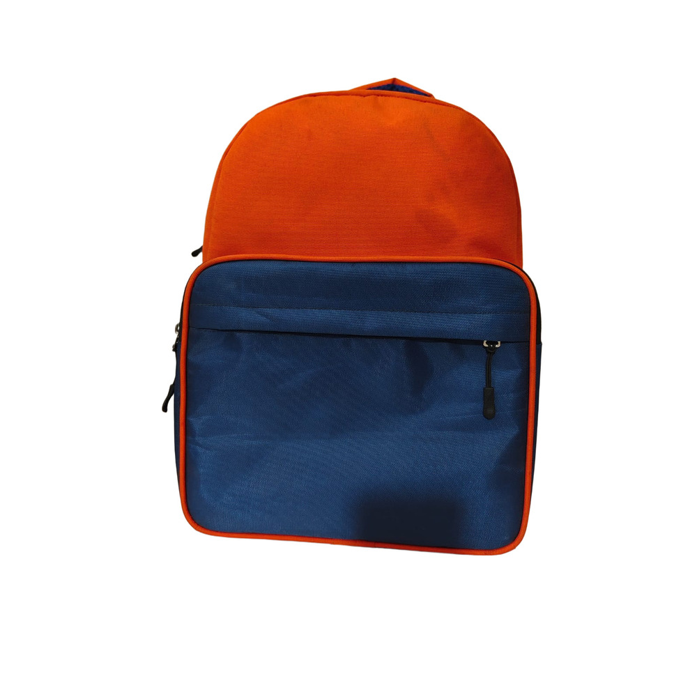 Orange And Blue Kids School Bag