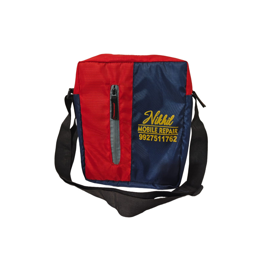 Red And Blue Side Bag