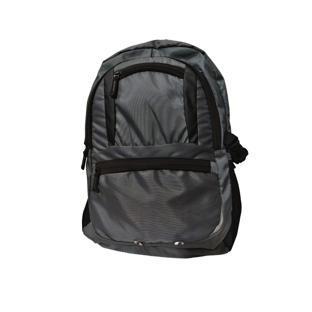 Dark Grey School Backpack