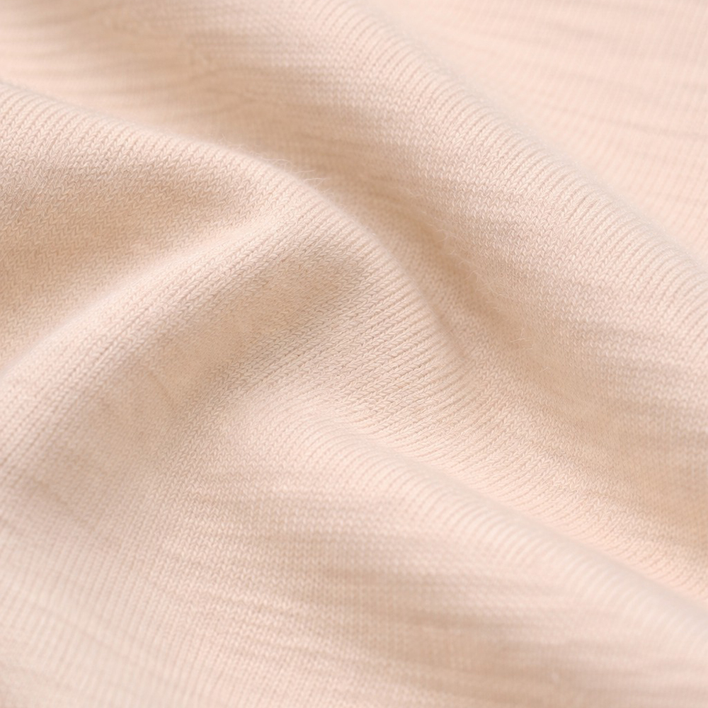 Cream Color Oversized Round Neck T-Shirt