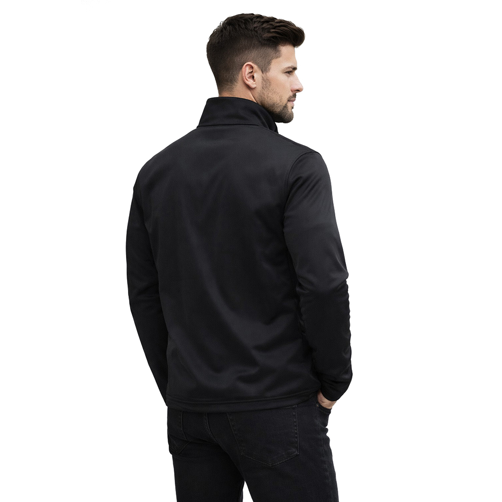 Super Poly Fabric Biker Jacket