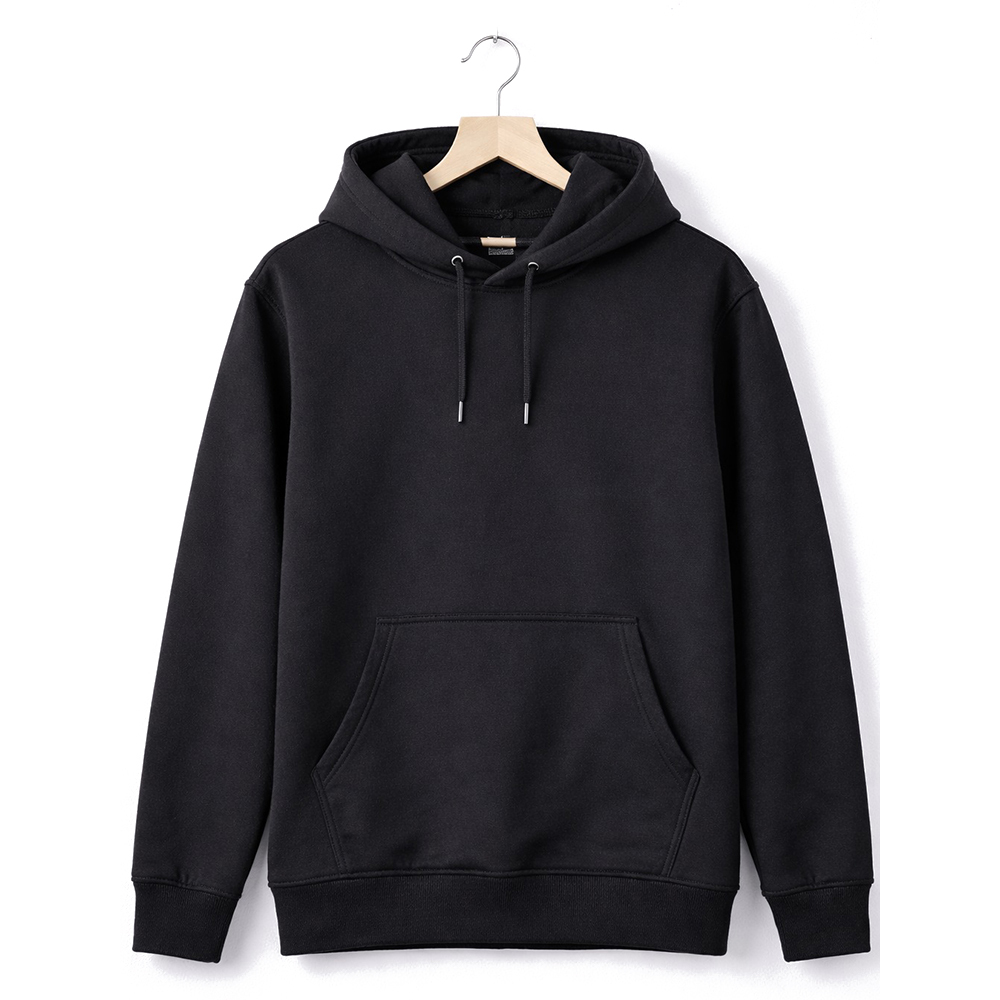 Pullover Hoodie With Kangaroo Pocket