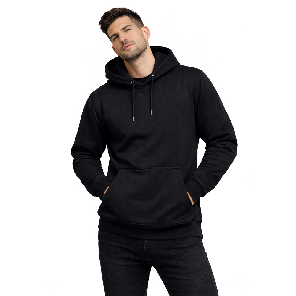 Pullover Hoodie With Kangaroo Pocket