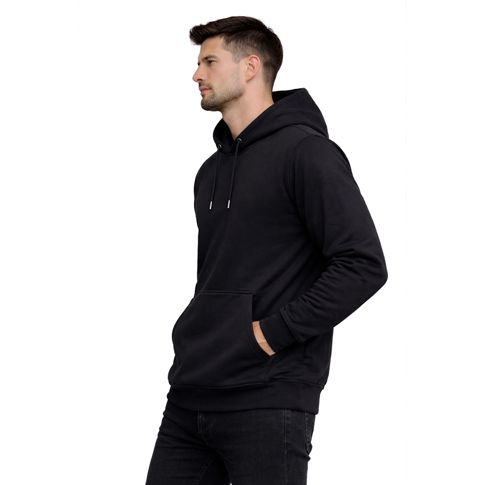 Pullover Hoodie With Kangaroo Pocket