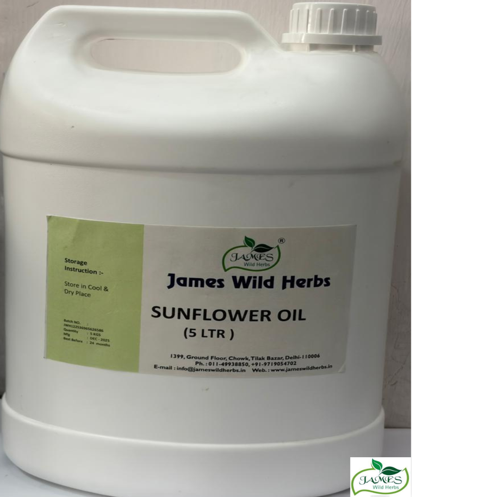 Cold-pressed sunflower oil