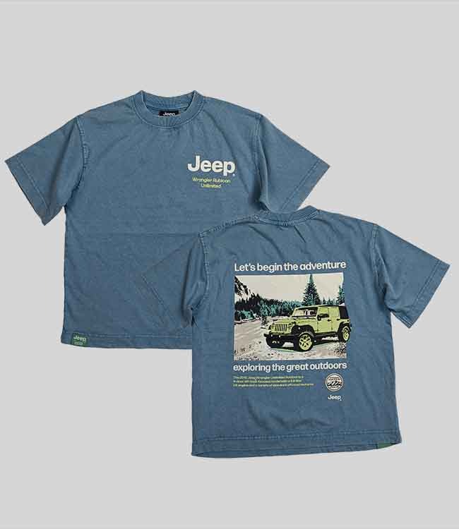 B16451 Jeep Boys Printed T-Shirt