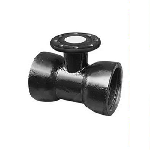 GSV010 Double Socket Tee With Flange