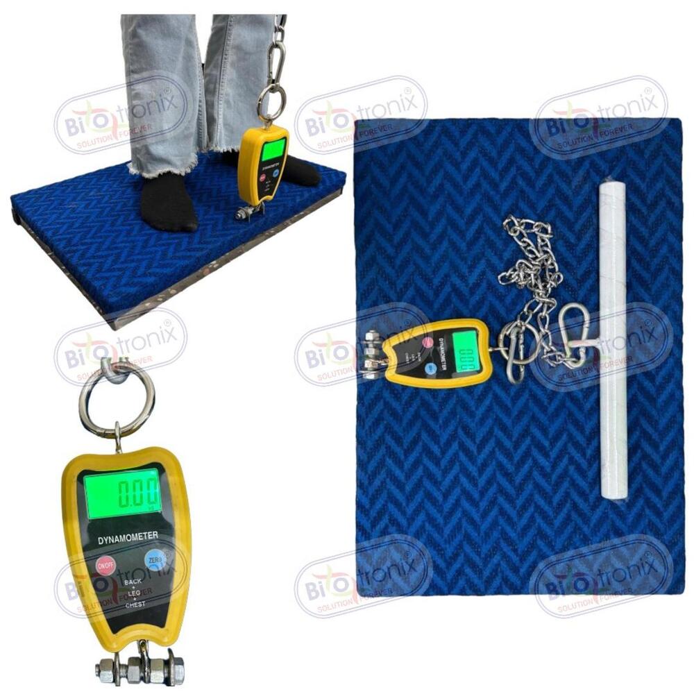 Professional Back Leg Chest Strength Testing Device for Clinics