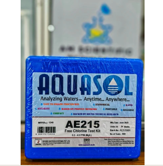 Free Chlorine Test Kit AE215