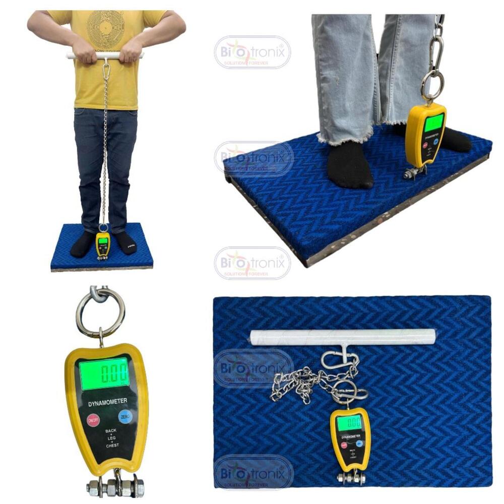 Back, Leg and Chest Muscle Measurement Dynamometer for Medical Use