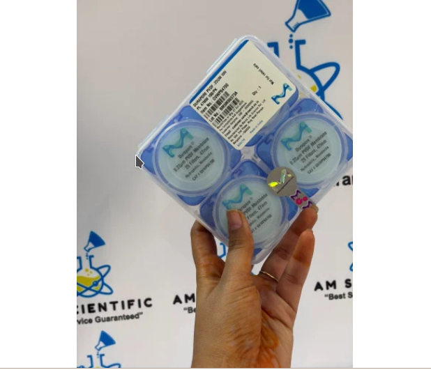 PVDF Membrane Filter 0.22 um Pore Size