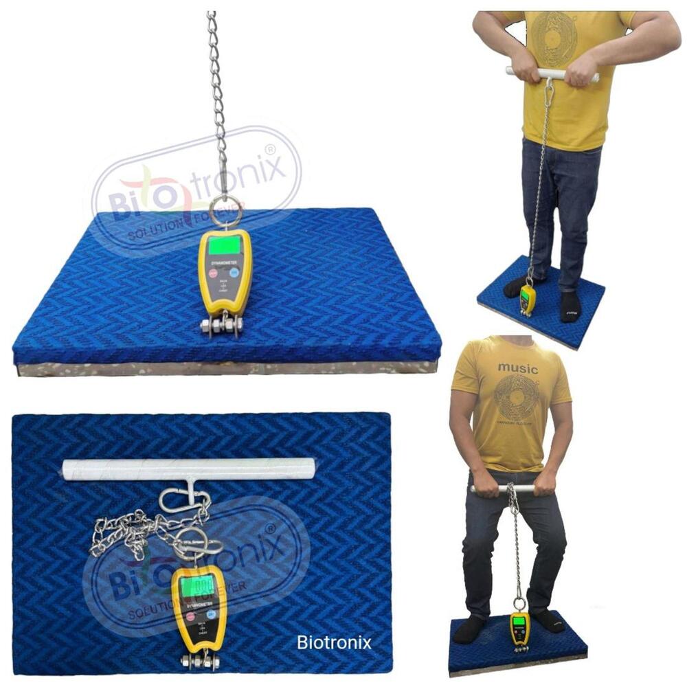 Back, Leg and Chest Dynamometer for Accurate Rehab Progress Tracking