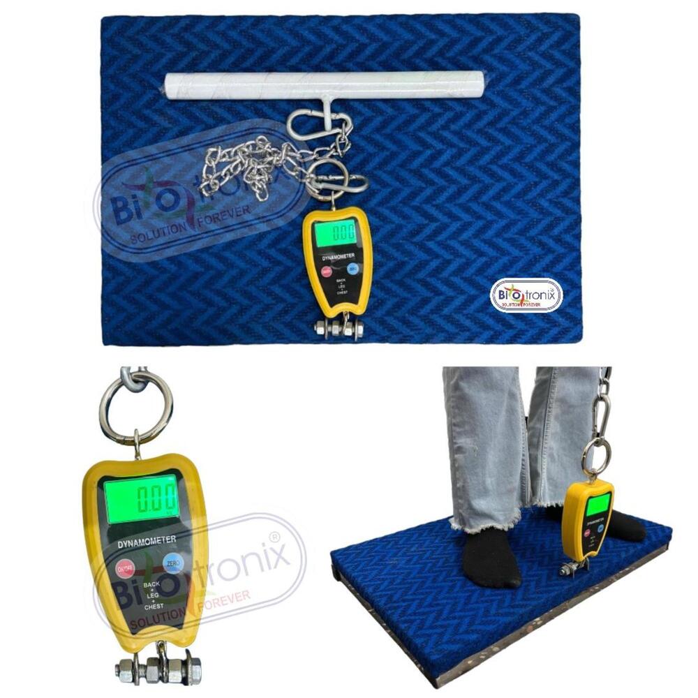 Back, Leg and Chest Dynamometer for Accurate Rehab Progress Tracking