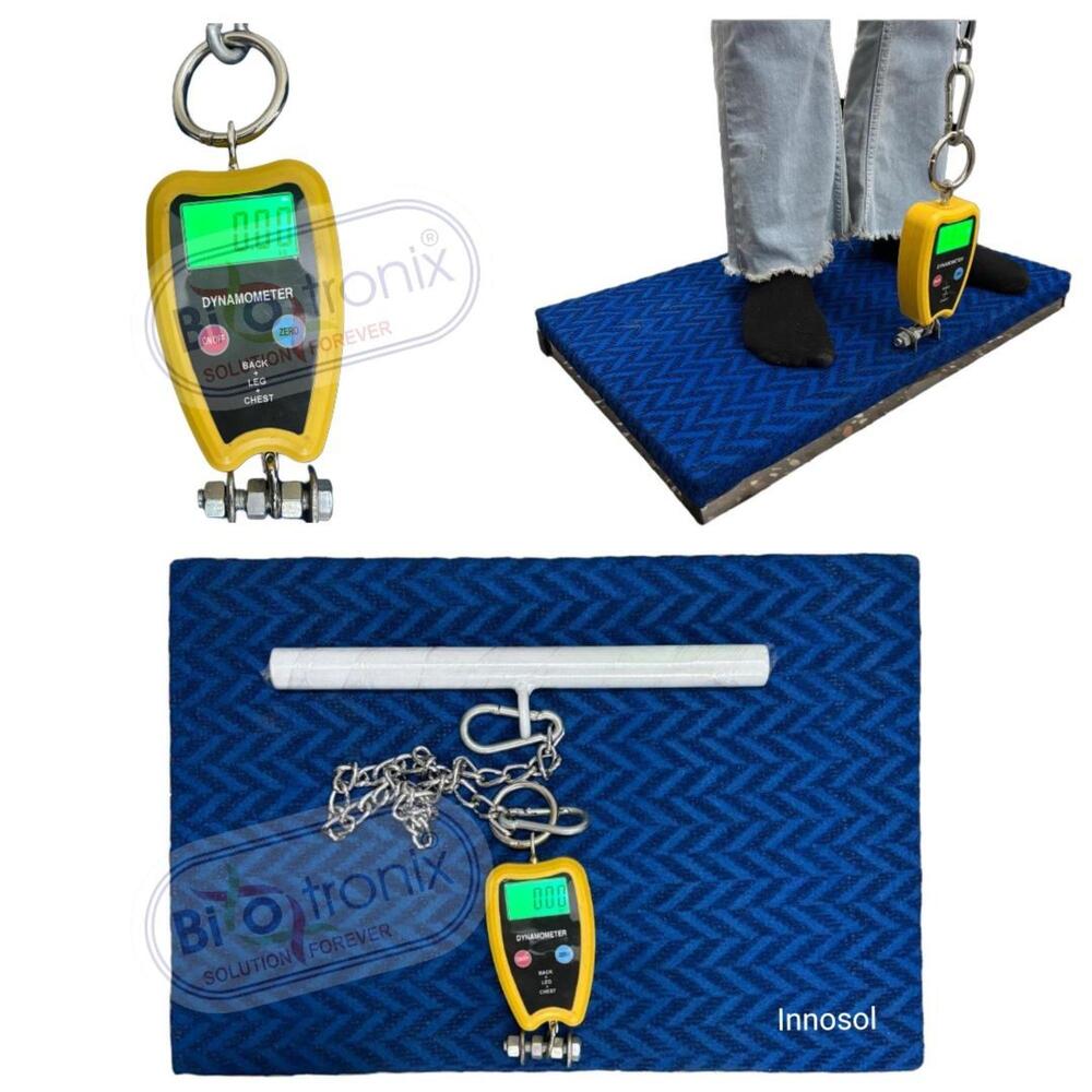 Back, Leg and Chest Dynamometer for Accurate Rehab Progress Tracking