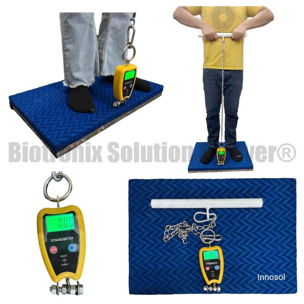 Back, Leg and Chest Dynamometer for Orthopedic & Neuro Rehab