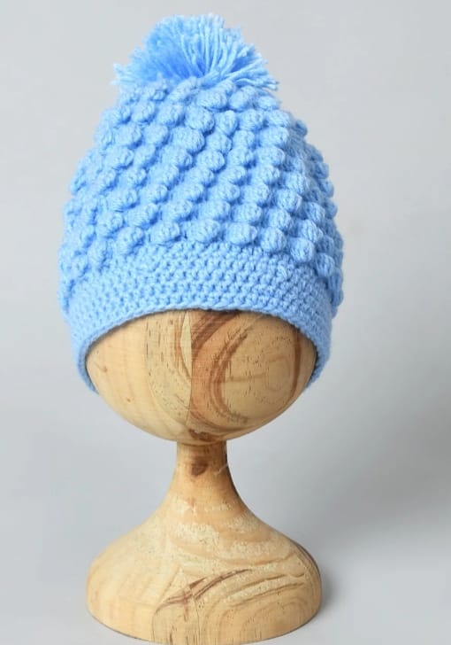 Winter Cap - Decoration Material: Feather
