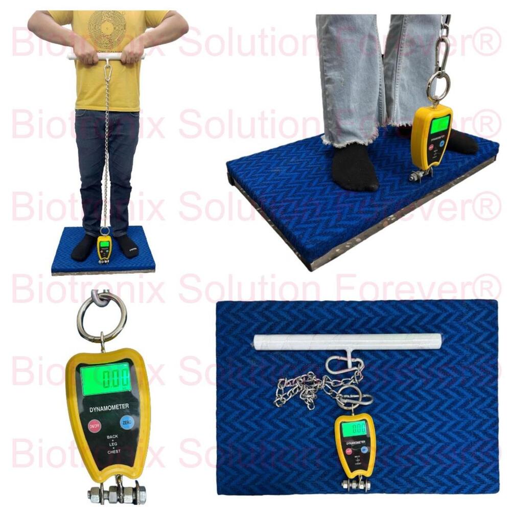 Back, Leg and Chest Dynamometer for Clinical & Field Strength Testing