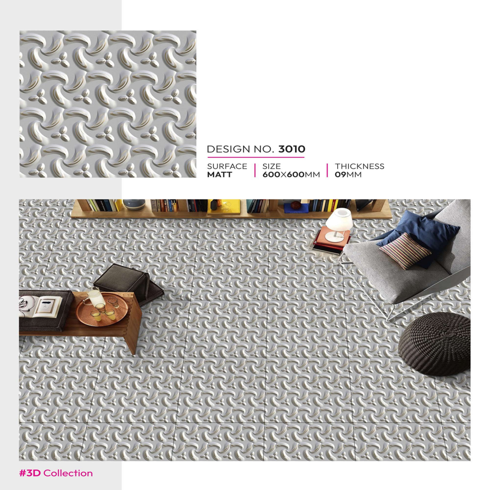 Vitrified Tiles - Color: Multicolor
