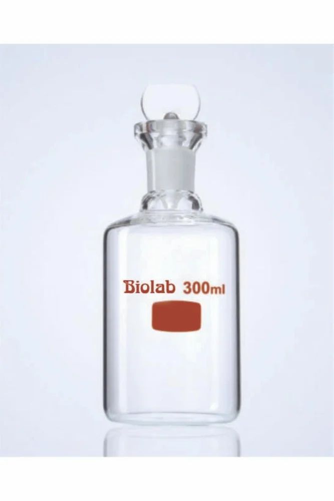 Glass Bottle, B.o.d. With Interchangeable Stopper, Capacity: 300 Ml - Material: Laboratory Bottles