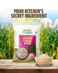 1kg White Maize Atta - Grade: Food Grade