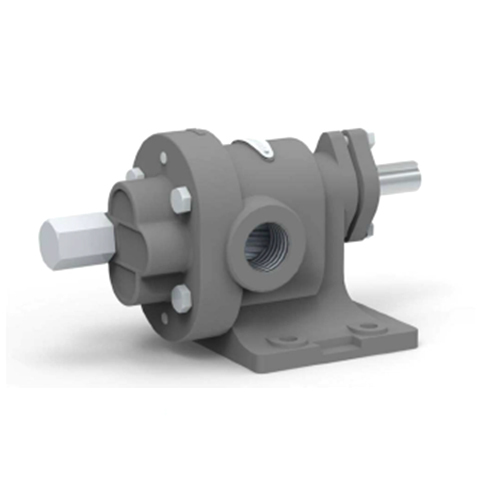 Rotary Gear Pump For Oil - Color: Grey