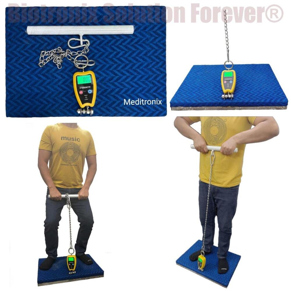 Back, Leg and Chest Strength Evaluation System for Professionals