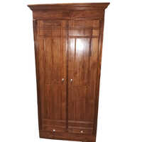 Designer Wooden Almirah - Color: Brown