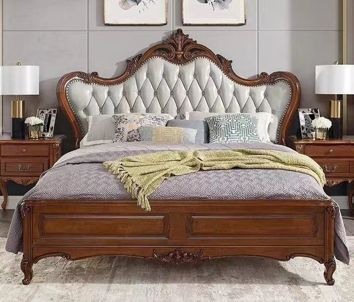 Luxury Wooden Double Bed
