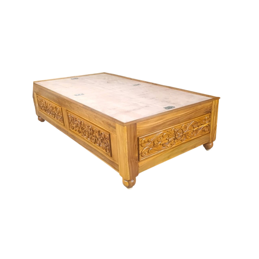 Deluxe Wooden Double Bed