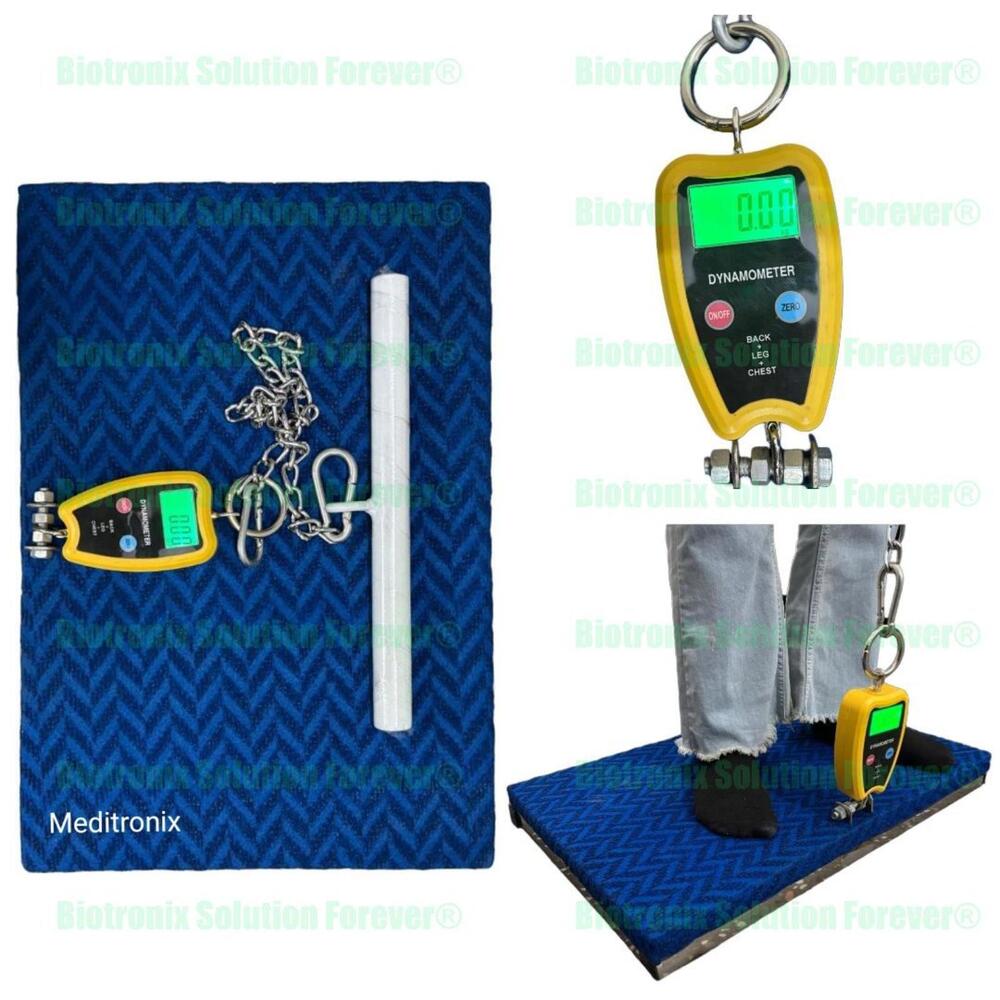 Back, Leg and Chest Dynamometer for Reliable Clinical Documentation