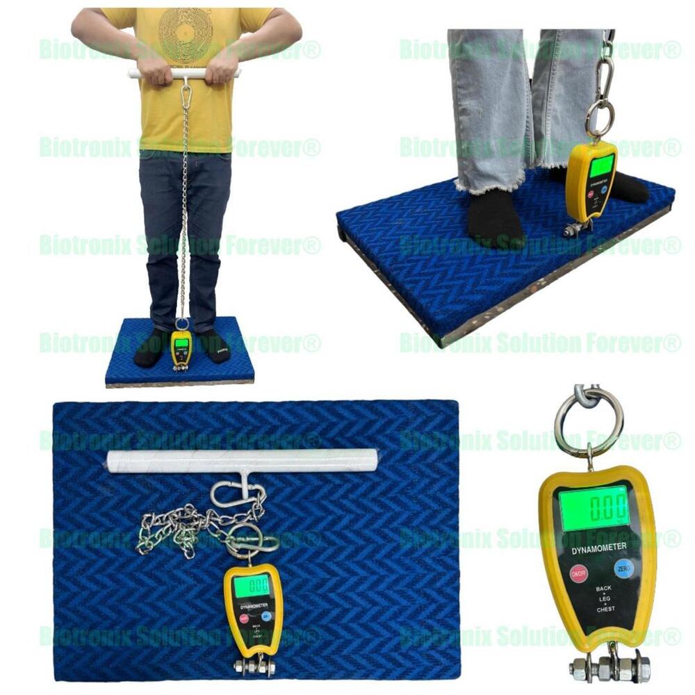 Back, Leg and Chest Dynamometer for Reliable Clinical Documentation