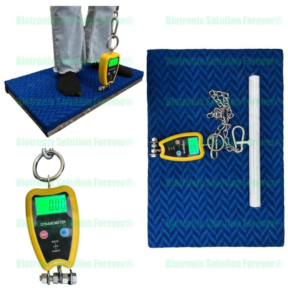 Back, Leg and Chest Dynamometer for Reliable Clinical Documentation