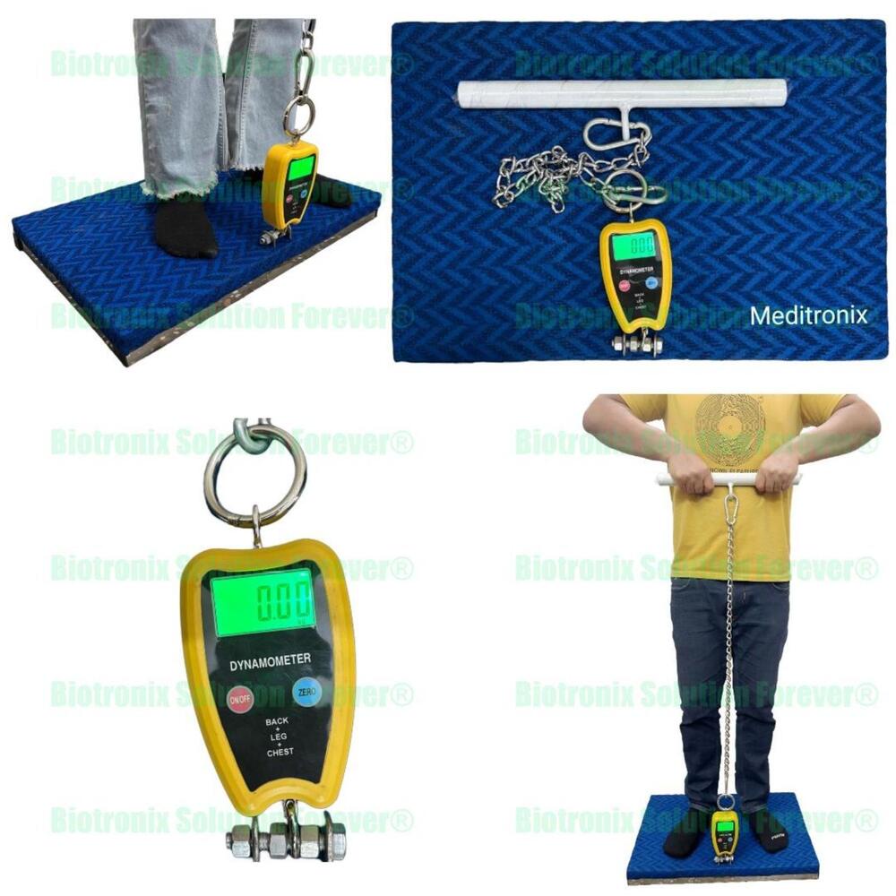 Back, Leg and Chest Dynamometer for Reliable Clinical Documentation