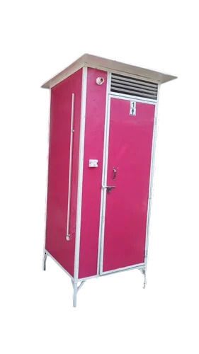 3x3x6.5 Feet Single Door FRP Portable Toilet