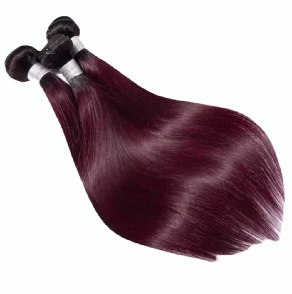 Burgundy Coloured Hair Extensions