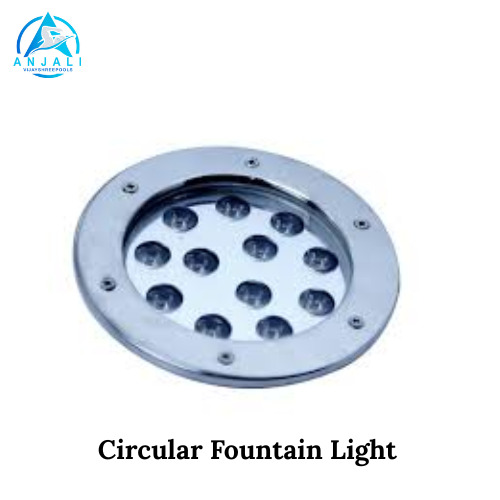 Circular Fountain Light