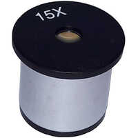 15 X Microscope Eyepiece - Color: Silver