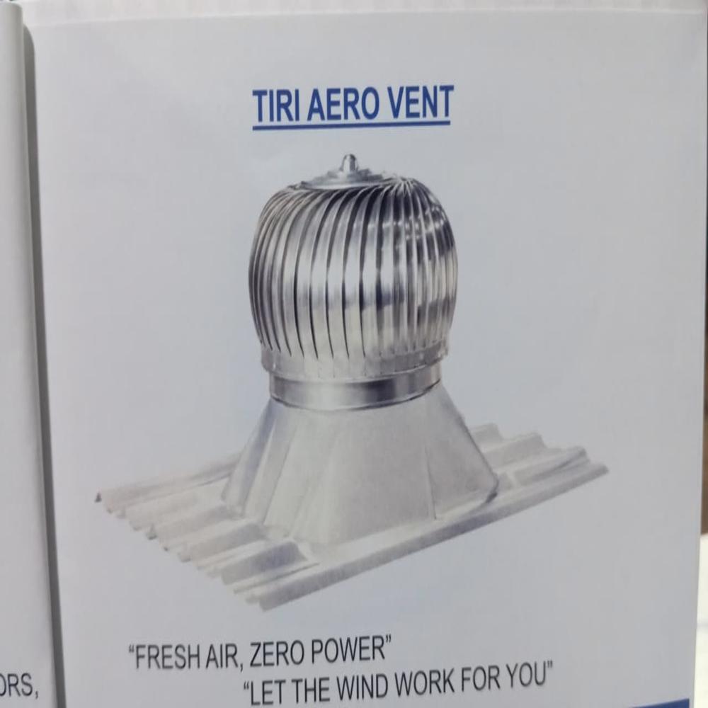 TURBO VENTILATOR WITH POLYCARBONATE BASE