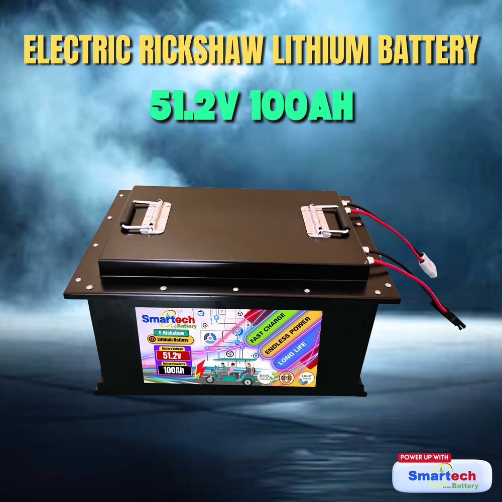 E-Rickshaw Lithium Battery 51.2v 100Ah